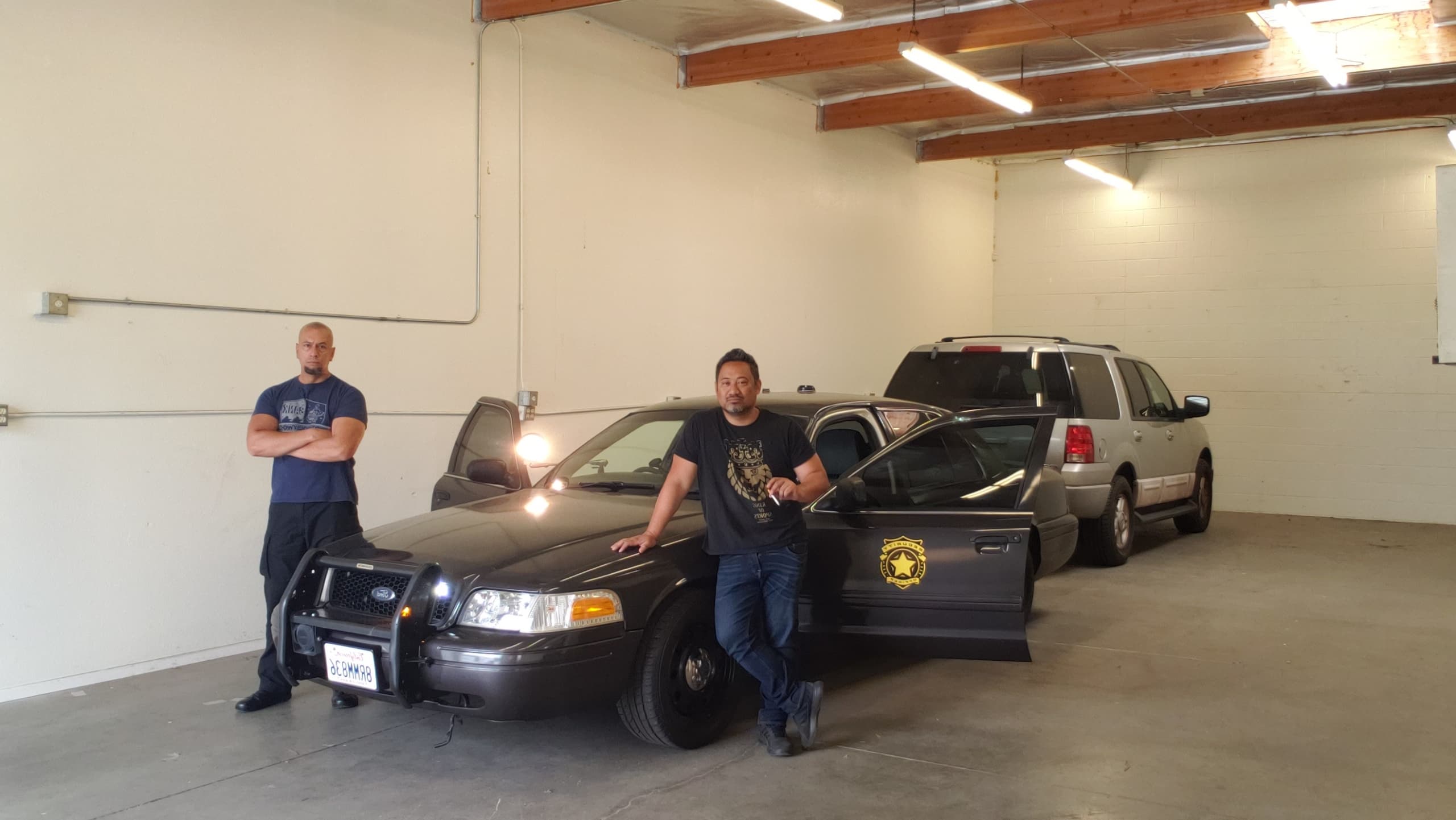 Draken Security patrol personnel and vehicles